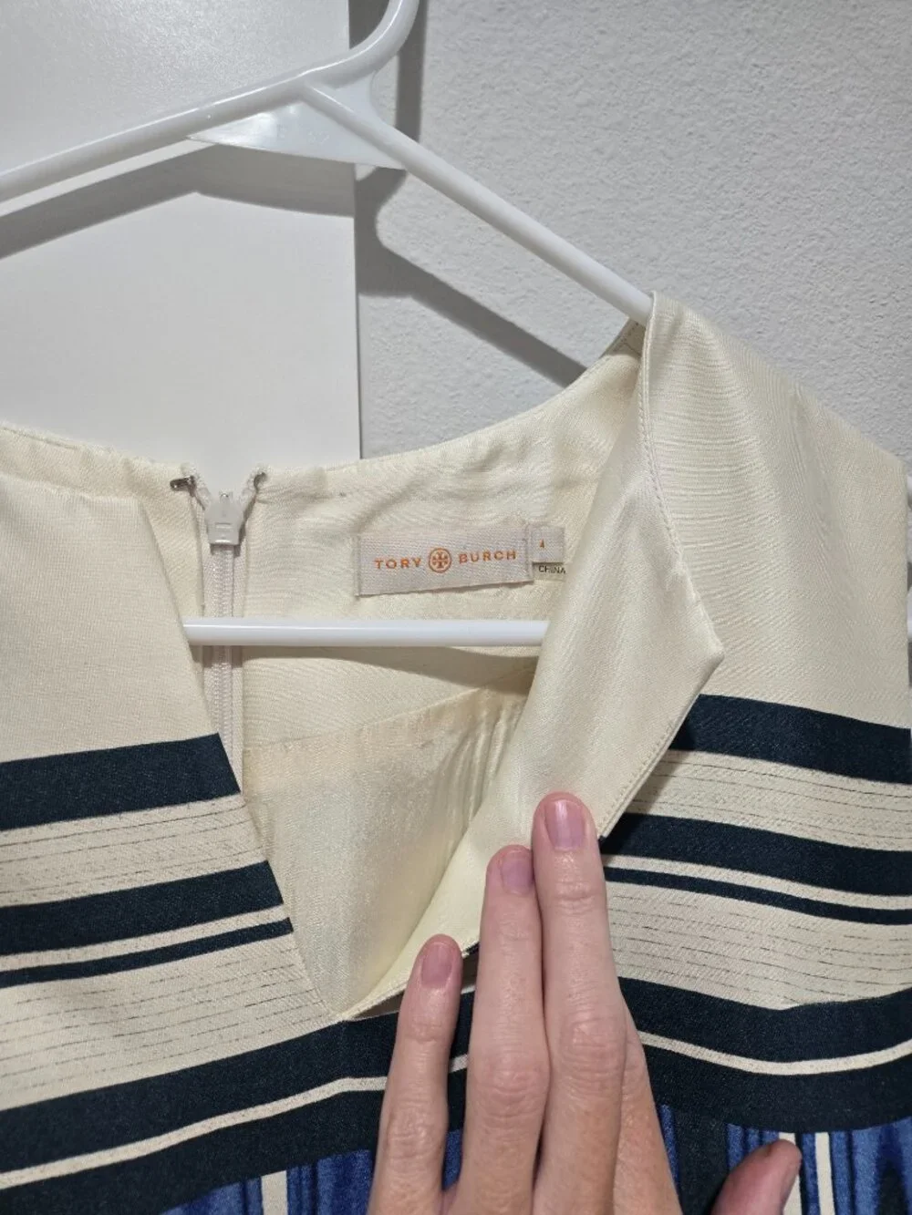 Tory Burch Ivory Summer Dress